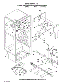 03 - Liner Parts parts for Maytag Refrigerator M8RXEGMAB00 / from AppliancePartsPros.com