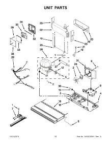 05 - Unit Parts parts for Maytag Refrigerator MFC2061KES14 / from AppliancePartsPros.com