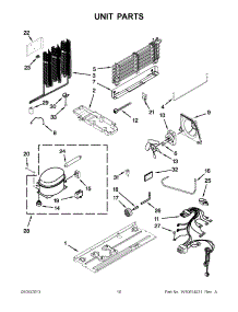05 - Unit Parts parts for Maytag Refrigerator M8TXEGFBB00 / from AppliancePartsPros.com