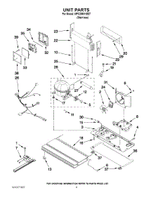 05 - Unit Parts parts for Maytag Refrigerator MFC2061KES7 / from AppliancePartsPros.com