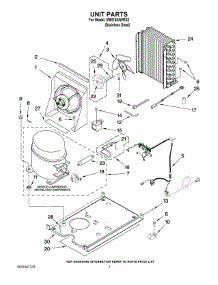 05 - Unit Parts parts for Maytag Ice Machine MIM1554WRS2 / from AppliancePartsPros.com