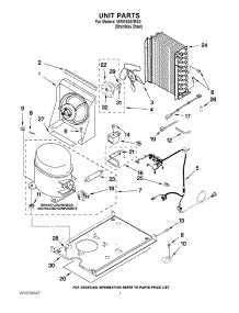 05 - Unit Parts parts for Maytag Ice Machine MIM1554XRS0 / from AppliancePartsPros.com