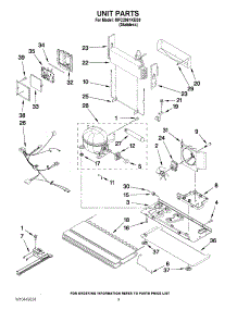 05 - Unit Parts parts for Maytag Refrigerator MFC2061KES9 / from AppliancePartsPros.com