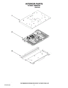 02 - Interior Parts parts for Maytag Range MIR8890AS0 / from AppliancePartsPros.com