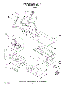 06 - Dispenser Parts parts for Maytag Washer MHN30PDBGW0 / from AppliancePartsPros.com