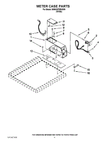 04 - Meter Case Parts parts for Maytag Washer MHN30PDBWW0 / from AppliancePartsPros.com