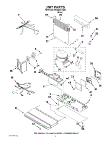 05 - Unit Parts parts for Maytag Refrigerator MFD2562VEB5 / from AppliancePartsPros.com