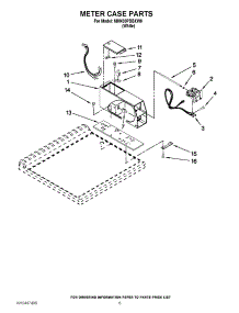 04 - Meter Case Parts parts for Maytag Washer MHN30PDBXW0 / from AppliancePartsPros.com