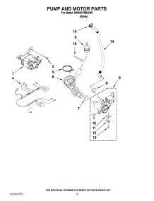 06 - Pump And Motor Parts parts for Maytag Washer MHN30PNBGW0 / from AppliancePartsPros.com