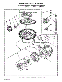 06 - Pump And Motor Parts parts for Maytag Dishwasher MDB4409PAS0 / from AppliancePartsPros.com