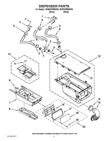 04 - Dispenser Parts parts for Maytag Washer MHN30PRBWW0 / from AppliancePartsPros.com