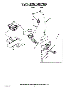06 - Pump And Motor Parts parts for Maytag Washer MHN30PRBWW0 / from AppliancePartsPros.com