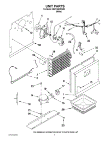 03 - Unit Parts parts for Maytag Freezer MQF1656TEW02 / from AppliancePartsPros.com