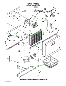 03 - Unit Parts parts for Maytag Freezer MQF2056TEW01 / from AppliancePartsPros.com