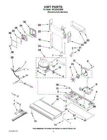 05 - Unit Parts parts for Maytag Refrigerator MFD2562VEM6 / from AppliancePartsPros.com