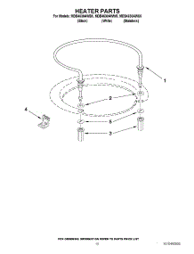 08 - Heater Parts parts for Maytag Dishwasher MDB4630AWB5 / from AppliancePartsPros.com