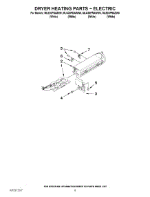 04 - Dryer Heating Parts - Electric parts for Maytag Washer Dryer Combo MLE20PDAZW0 / from AppliancePartsPros.com