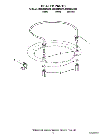 08 - Heater Parts parts for Maytag Dishwasher MDB4630AWS2 / from AppliancePartsPros.com