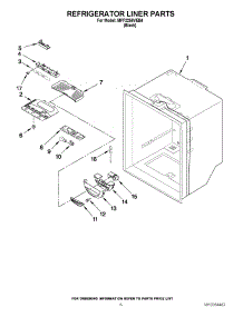 04 - Refrigerator Liner Parts parts for Maytag Refrigerator MFF2258VEB4 / from AppliancePartsPros.com