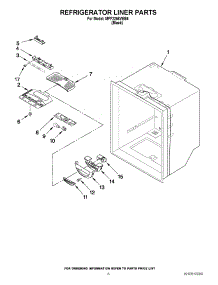 04 - Refrigerator Liner Parts parts for Maytag Refrigerator MFF2258VEB6 / from AppliancePartsPros.com