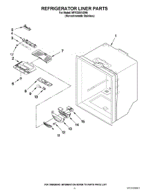 04 - Refrigerator Liner Parts parts for Maytag Refrigerator MFF2258VEM6 / from AppliancePartsPros.com