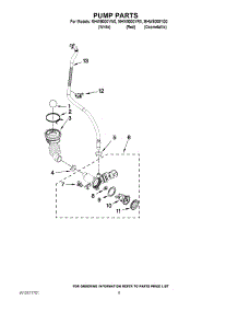 06 - Pump Parts parts for Maytag Washer MHW9000YG0 / from AppliancePartsPros.com