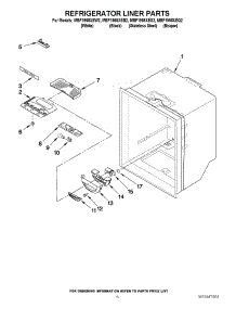 04 - Refrigerator Liner Parts parts for Maytag Refrigerator MBF1958XEB2 / from AppliancePartsPros.com