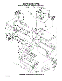 04 - Dispenser Parts parts for Maytag Washer MHW9000YW0 / from AppliancePartsPros.com
