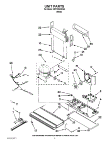 06 - Unit Parts parts for Maytag Refrigerator MFF2258VEW4 / from AppliancePartsPros.com