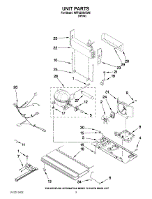 06 - Unit Parts parts for Maytag Refrigerator MFF2258VEW5 / from AppliancePartsPros.com