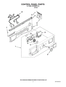 03 - Control Panel Parts parts for Maytag Washer MHWE250XL00 / from AppliancePartsPros.com