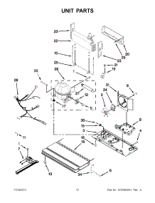 06 - Unit Parts parts for Maytag Refrigerator MFF2258VEW6 / from AppliancePartsPros.com