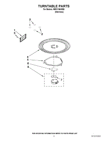 05 - Turntable Parts parts for Maytag Microwave MMV1164WS5 / from AppliancePartsPros.com