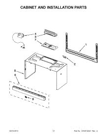 06 - Cabinet And Installation Parts parts for Maytag Microwave MMV1164WS6 / from AppliancePartsPros.com
