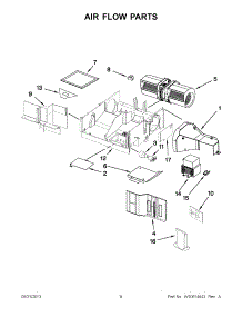 04 - Air Flow Parts parts for Maytag Microwave MMV1164WW5 / from AppliancePartsPros.com