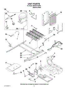 09 - Unit Parts parts for Maytag Refrigerator MSD2242VES03 / from AppliancePartsPros.com