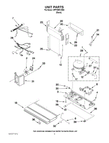 06 - Unit Parts parts for Maytag Refrigerator MFF2558VEB4 / from AppliancePartsPros.com