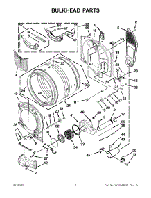 03 - Bulkhead Parts parts for Maytag Dryer MGD7000AW0 / from AppliancePartsPros.com