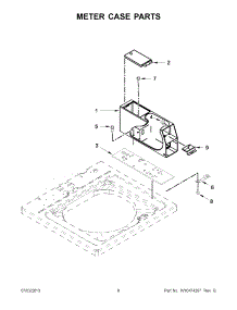 03 - Meter Case Parts parts for Maytag Washer MVW18CSAWW0 / from AppliancePartsPros.com