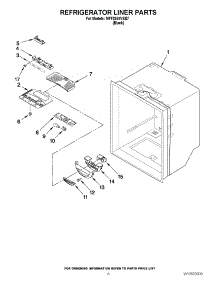 04 - Refrigerator Liner Parts parts for Maytag Refrigerator MFF2558VEB7 / from AppliancePartsPros.com