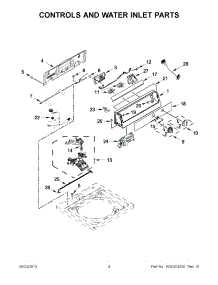 02 - Controls And Water Inlet Parts parts for Maytag Washer MVW18MNAWW0 / from AppliancePartsPros.com