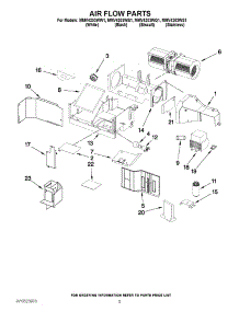04 - Air Flow Parts parts for Maytag Microwave MMV4203WQ1 / from AppliancePartsPros.com
