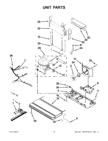 06 - Unit Parts parts for Maytag Refrigerator MFF2558VEB8 / from AppliancePartsPros.com