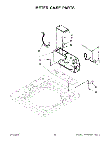03 - Meter Case Parts parts for Maytag Washer MVW18PDAXW0 / from AppliancePartsPros.com