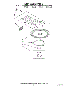 05 - Turntable Parts parts for Maytag Microwave MMV4203WS1 / from AppliancePartsPros.com