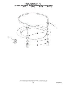08 - Heater Parts parts for Maytag Dishwasher MDB4709AWB3 / from AppliancePartsPros.com