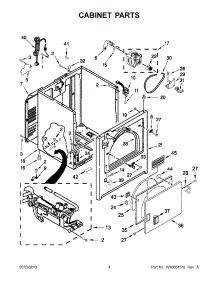 02 - Cabinet Parts parts for Maytag Dryer NGD4700YQ1 / from AppliancePartsPros.com