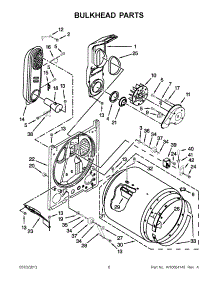 03 - Bulkhead Parts parts for Maytag Dryer NGD4700YQ1 / from AppliancePartsPros.com