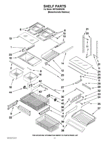 07 - Shelf Parts parts for Maytag Refrigerator MFF2558VEM5 / from AppliancePartsPros.com