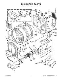 03 - Bulkhead Parts parts for Maytag Dryer MGD8000AW0 / from AppliancePartsPros.com